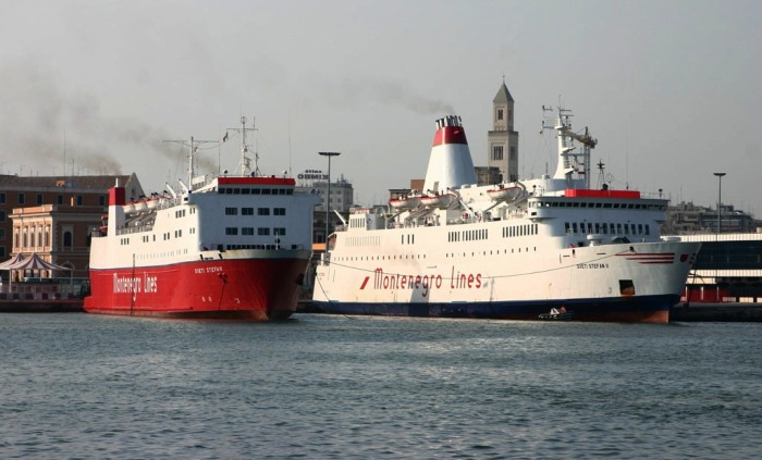 ferry sveti stefan and sveti stefan II